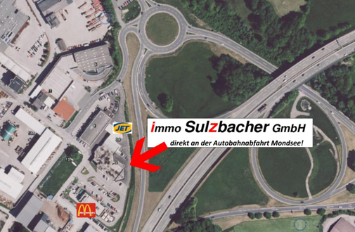 Gewerbeareal direkt an einer Autobahnabfahrt in Österreich